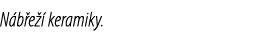 N b e  keramiky.