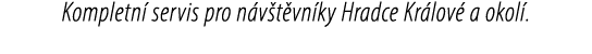 Kompletn servis pro n v t vn ky Hradce Kr lov  a okol .