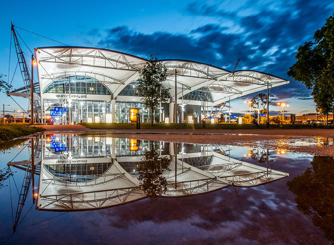 Termin l hromadn dopravy Hradec Kr lov 