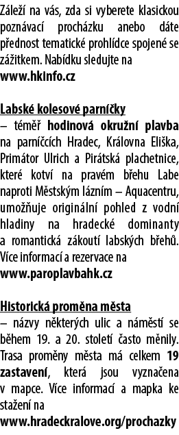 Z le  na v s, zda si vyberete klasickou pozn vac  proch zku anebo d te p ednost tematick  prohl dce spojen  se z  it...