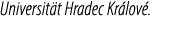 Universit t Hradec Kr lov .