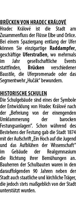  Br cken von Hradec Kr lov Hradec Kr lov  ist die Stadt am Zusammenfluss der Fl sse Elbe und Orlice. Bei einem Spazi...