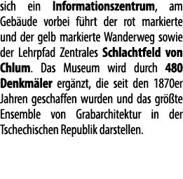 sich ein Informationszentrum, am Geb ude vorbei f hrt der rot markierte und der gelb markierte Wanderweg sowie der Le...