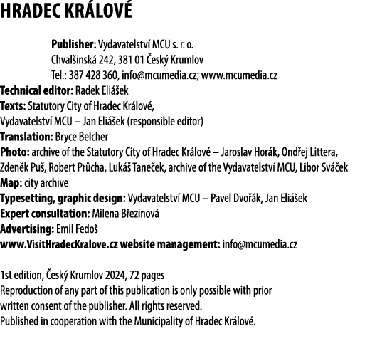 HRADEC KR LOV Publisher: Vydavatelstv  MCU s. r. o. Chval insk  242, 381 01  esk  Krumlov Tel.: 387 428 360, info@mc...