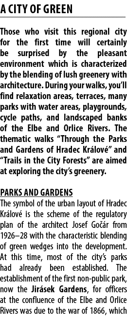 A City of Green Those who visit this regional city for the first time will certainly be surprised by the pleasant env...