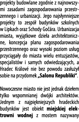 projekty budowlane zgodnie z najnowszymi zasadami zagospodarowania przestrzennego i urbanizacji. Jego najs ynniejsze ...