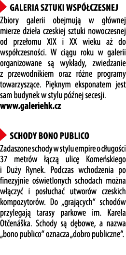 ￼ Galeria Sztuki Wsp czesnej Zbiory galerii obejmuj  w g  wnej mierze dzie a czeskiej sztuki nowoczesnej od prze omu...