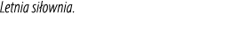 Letnia si ownia.