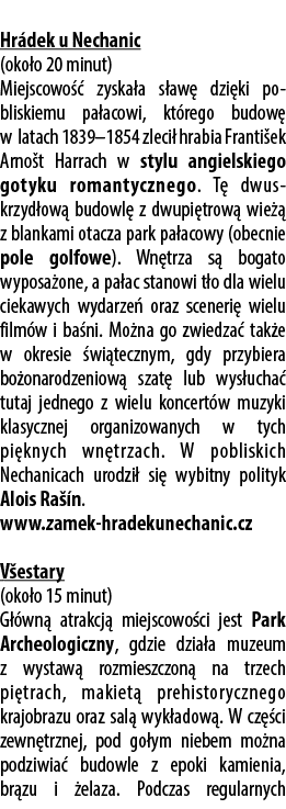  Hr dek u Nechanic (oko o 20 minut) Miejscowo  zyska a s aw  dzi ki po bliskiemu pa acowi, kt rego budow  w latach 1...