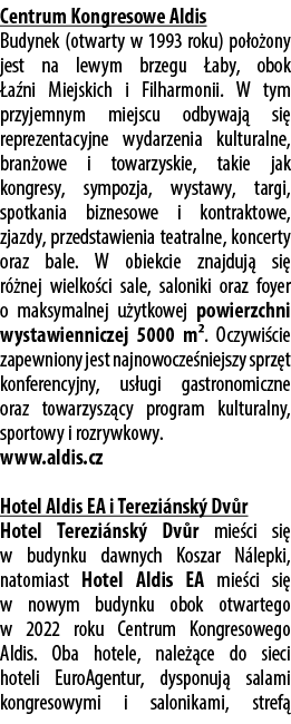 Centrum Kongresowe Aldis Budynek (otwarty w 1993 roku) po o ony jest na lewym brzegu aby, obok  a ni Miejskich i Fil...