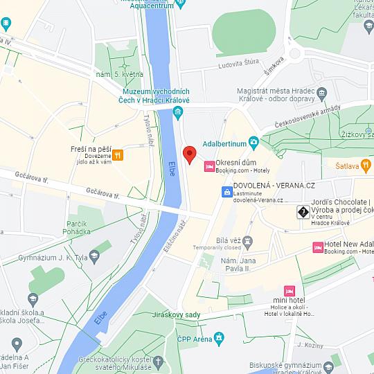 Turistické informační centrum, zdroj: Google Maps